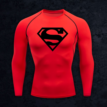 GymBreaker Superman Compression Long Sleeve