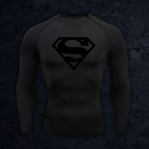 GymBreaker Superman Compression Long Sleeve