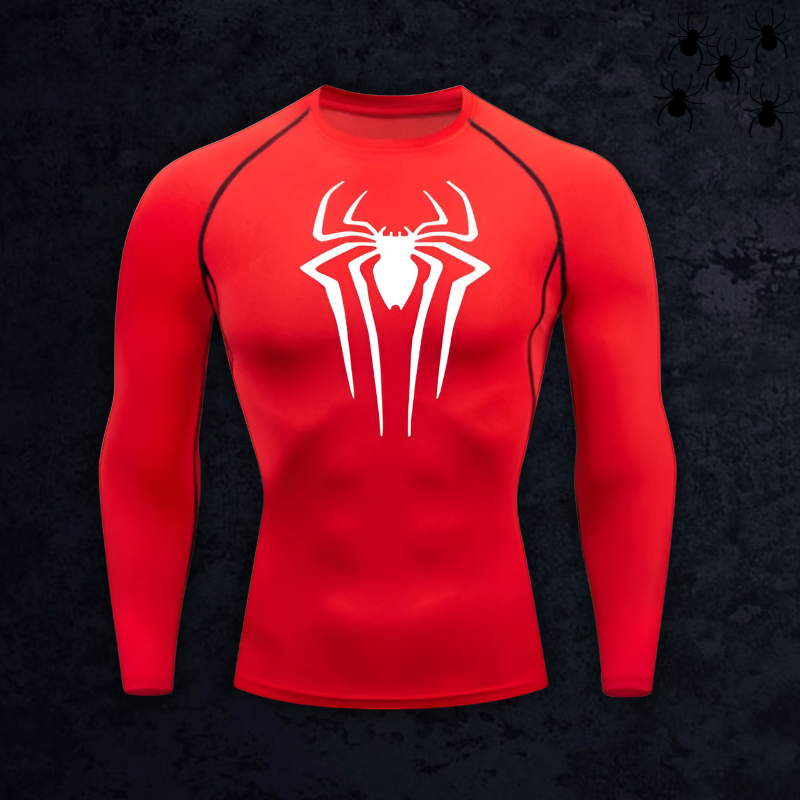 GymBreaker Original Spiderman Compression Long Sleeve