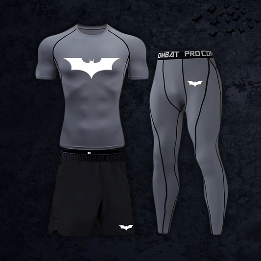 GymBreaker Batman Shirt Compression 3-Piece Set