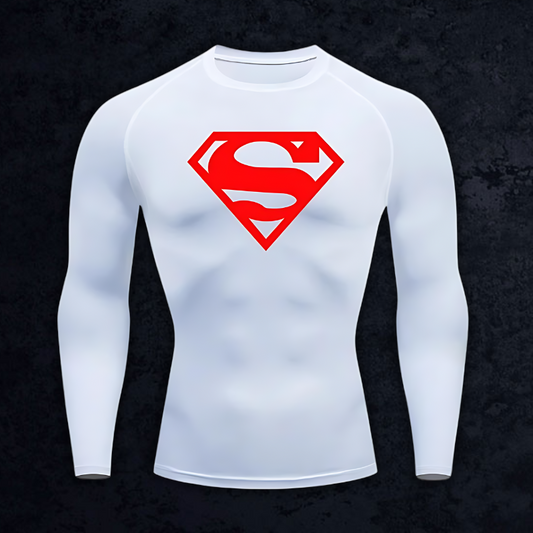 GymBreaker Original Superman Compression Long Sleeve