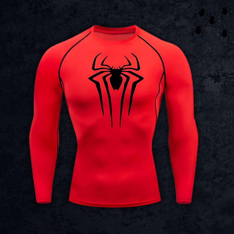 GymBreaker Original Spiderman Compression Long Sleeve