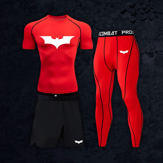 GymBreaker Batman Shirt Compression 3-Piece Set