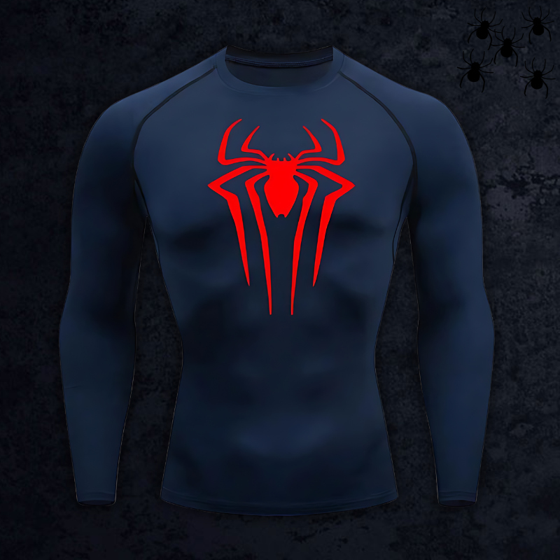 GymBreaker Original Spiderman Compression Long Sleeve