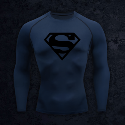 GymBreaker Superman Compression Long Sleeve