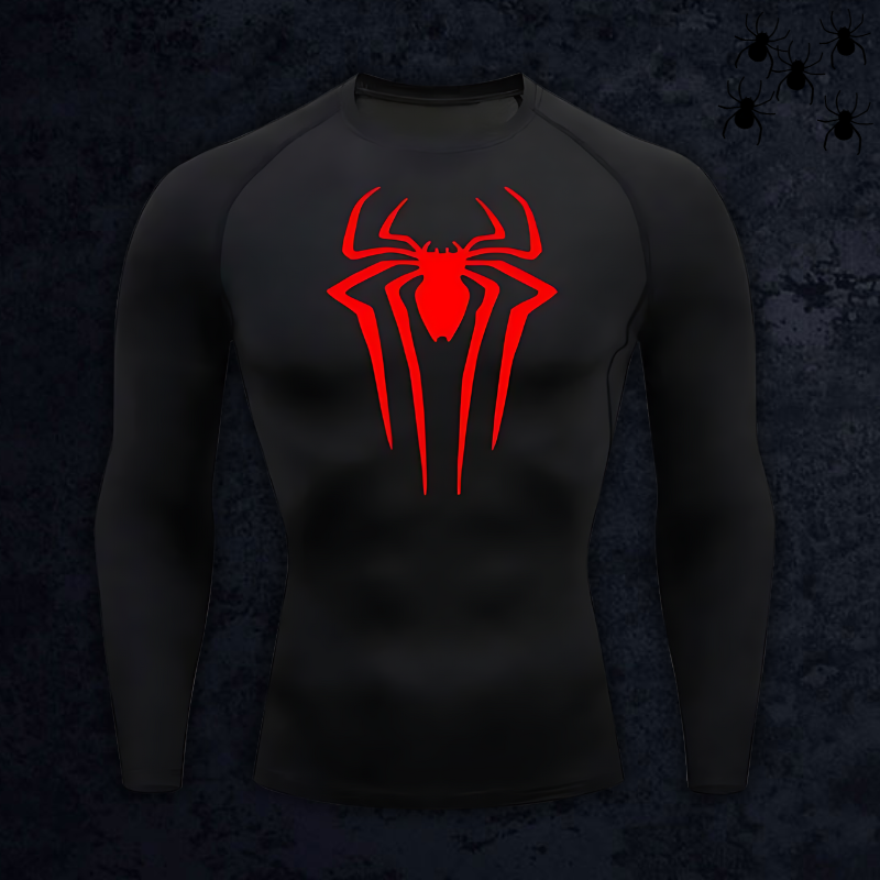 GymBreaker Original Spiderman Compression Long Sleeve