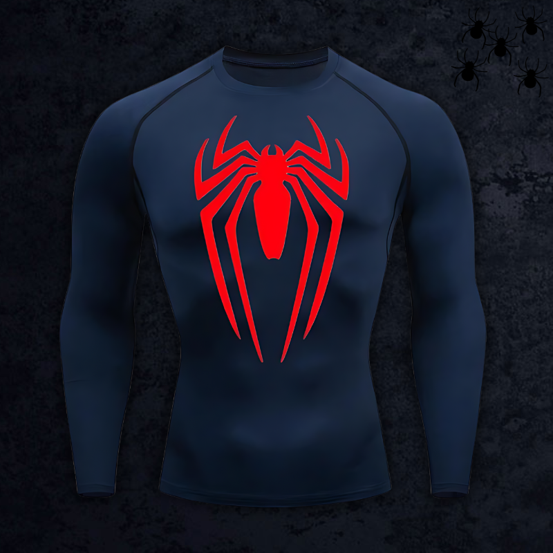 GymBreaker Spiderman V2 Compression Long Sleeve