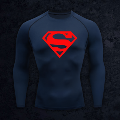 GymBreaker Superman Compression Long Sleeve