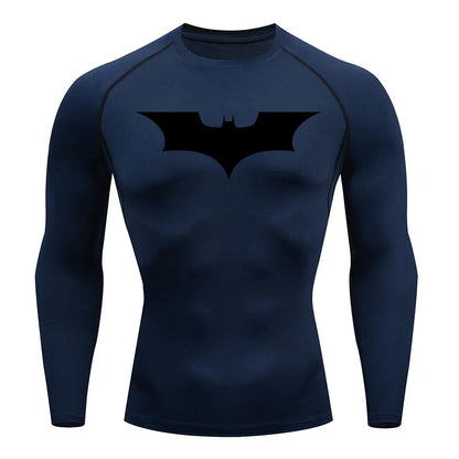 GymBreaker Batman Compression Long Sleeve