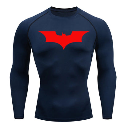 GymBreaker Batman Compression Long Sleeve