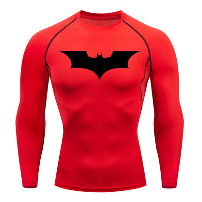 GymBreaker Batman Compression Long Sleeve