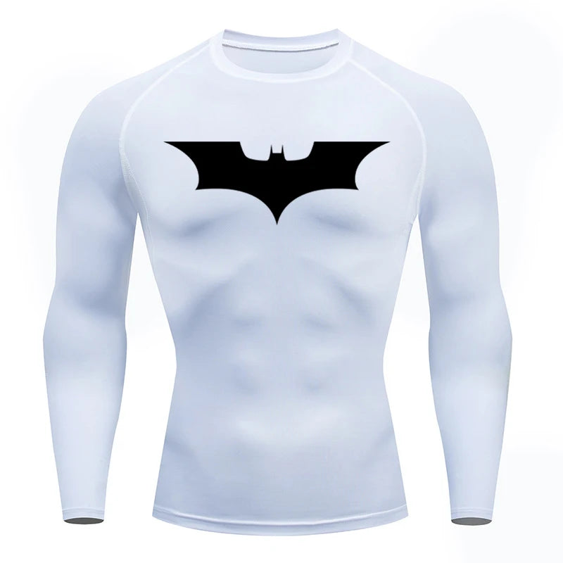 GymBreaker Batman Compression Long Sleeve