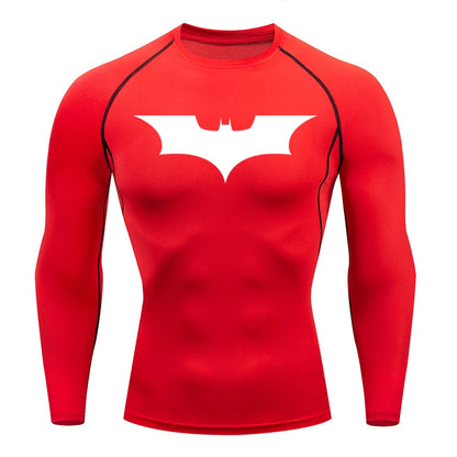 GymBreaker Batman Compression Long Sleeve