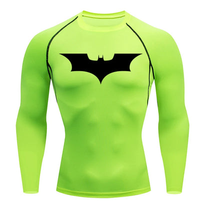 GymBreaker Batman Compression Long Sleeve